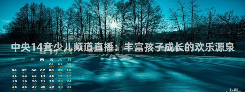 9255tv直播nba在线观看：中央14套少儿频道直播：丰富孩子成长的欢乐源泉